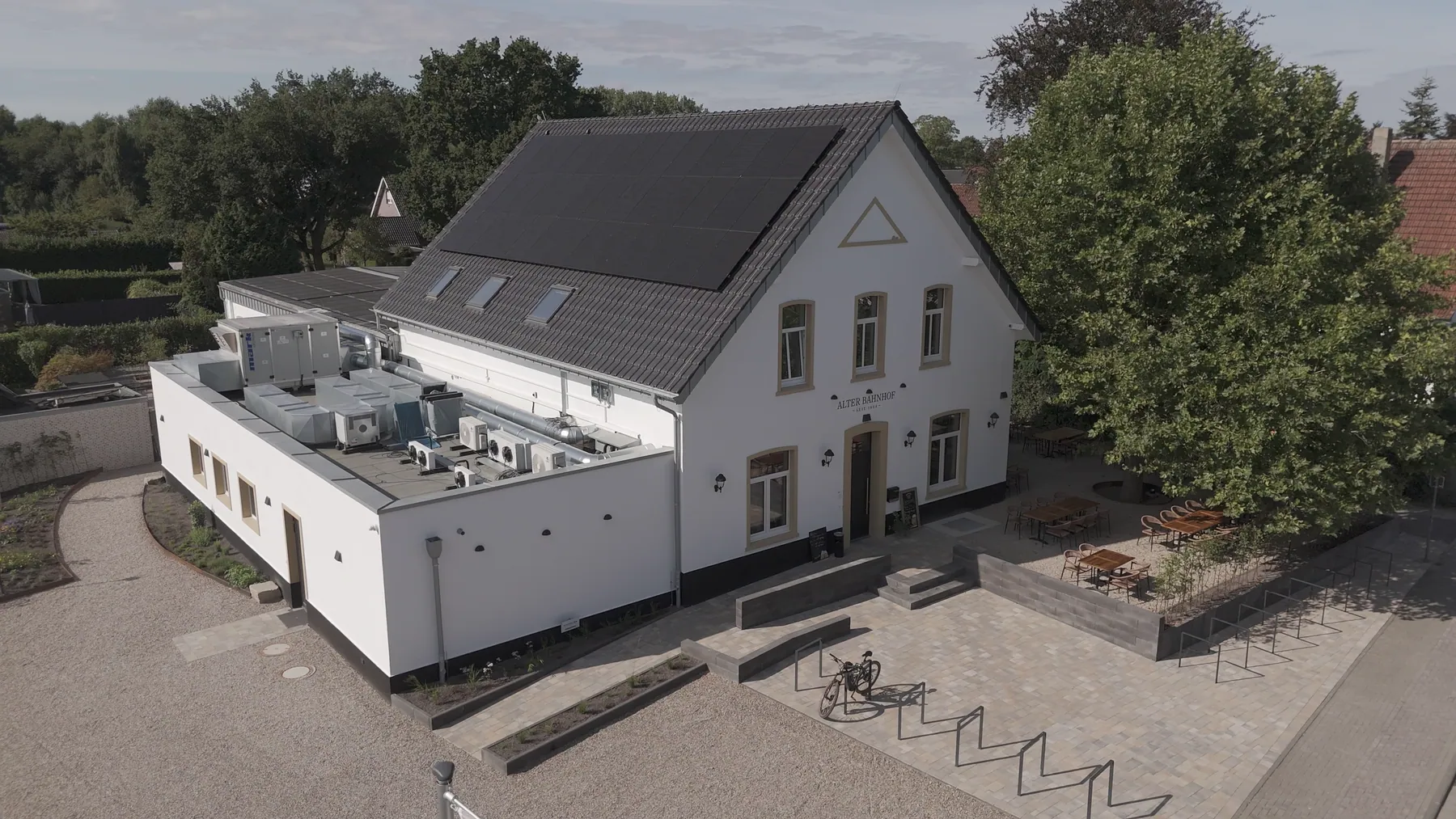 Alter Bahnhof Gemen von oben